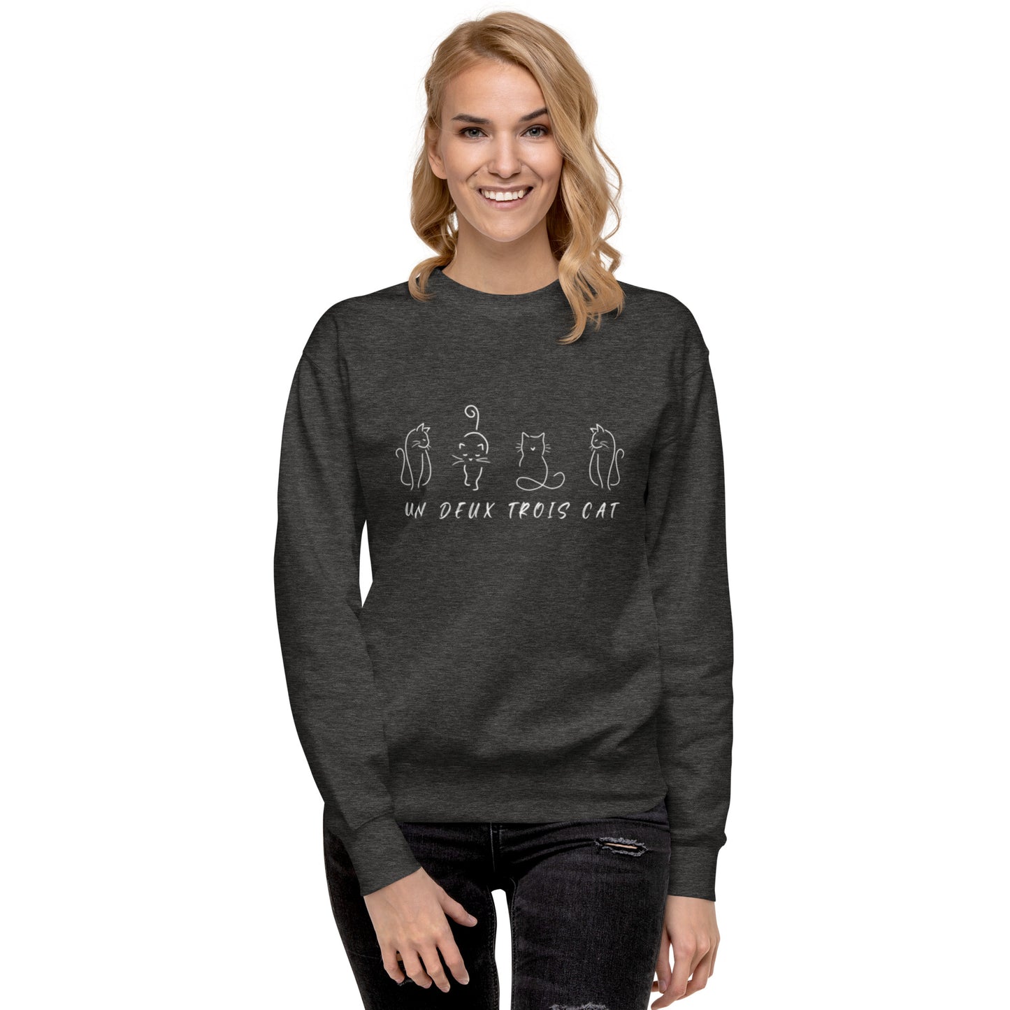 Un Deux Trois Cat - Sweatshirt