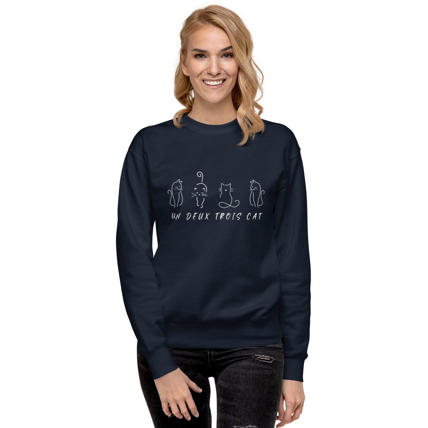 Un Deux Trois Cat - Sweatshirt