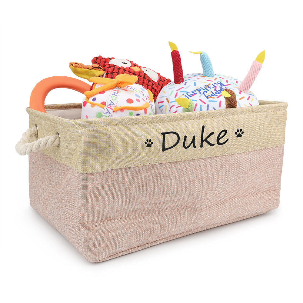 Personalized dog gift clearance basket